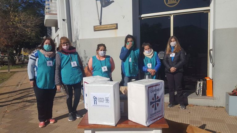 Colecta Anual de Caritas en Basavilbaso