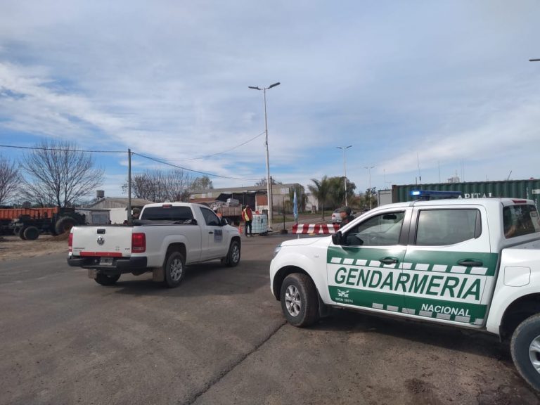 Presencia de Gendarmería en los accesos a Basavilbaso