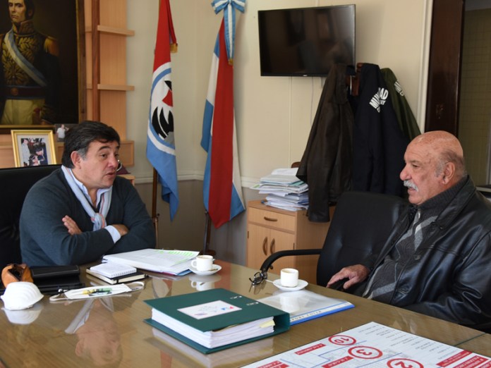 El Senador Amavet visito al intendente de Concepción del Uruguay