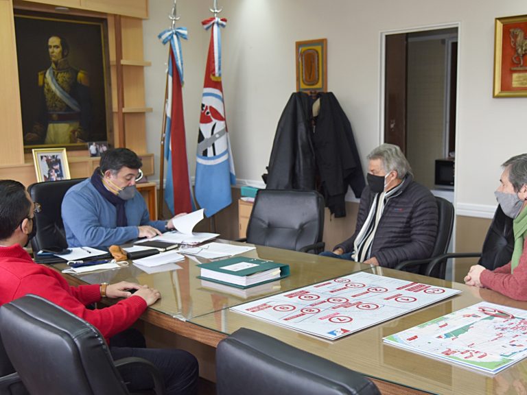 Oliva recibió a dirigentes del Comité Ciudad de la UCR