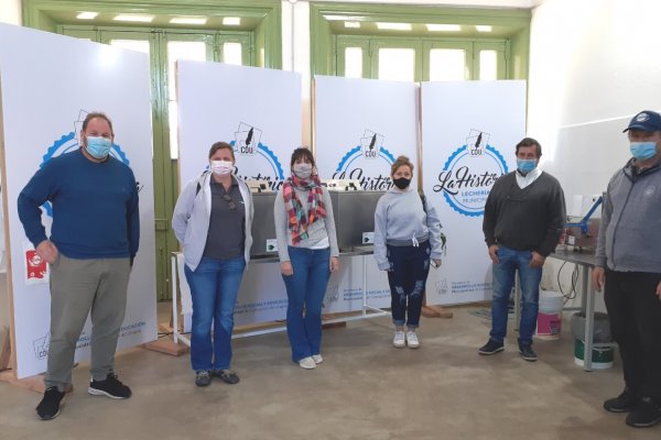 El gobierno articula con productores de Concepción del Uruguay para pasteurizar y ensachetar leche