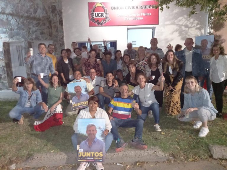 Basavilbaso: “Juntos por Entre Rios” tuvo su festejo en el comite de la UCR