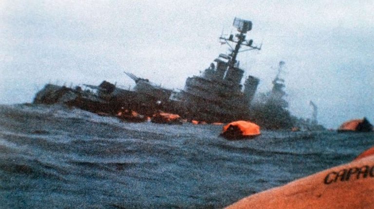 Se cumplen hoy 40 años del hundimiento del Crucero Gral. Belgrano