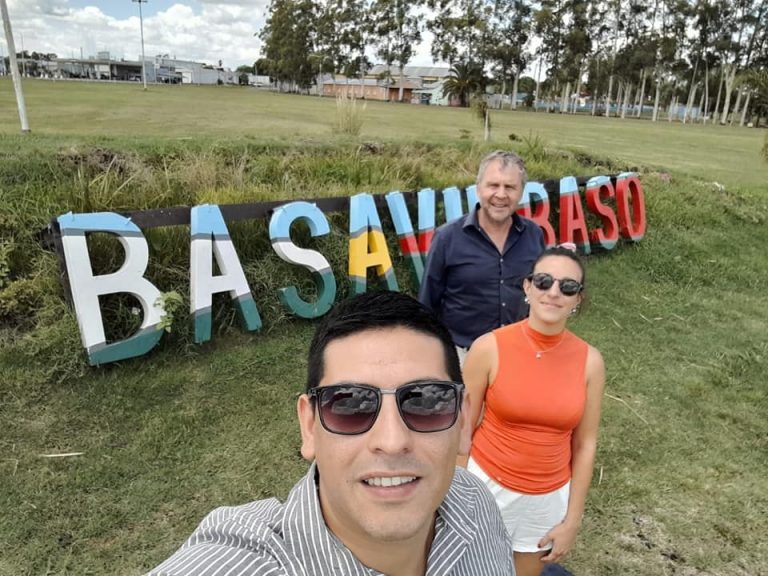 Pedro Galimberti visitó Basavilbaso