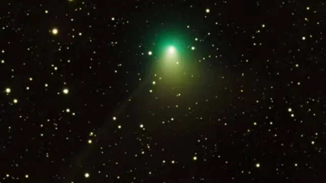 El cometa verde se podría ver a partir de esta noche