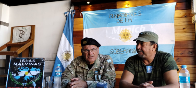 Oscar Poltronieri, Cruz al Heroico Valor en Combate, estuvo en Concepción del Uruguay