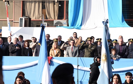 Concepción del Uruguay celebró su aniversario con un acto y una multitudinaria fiesta