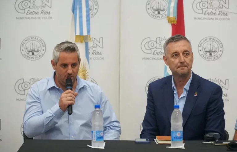 Hein recibió al intendente de Colón