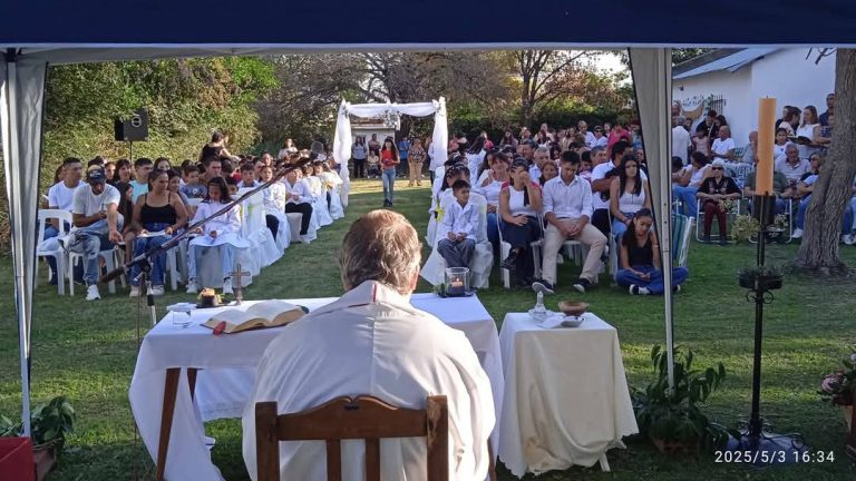Celebración en la Capilla Virgen del Valle: fe, alegría y primeras comuniones