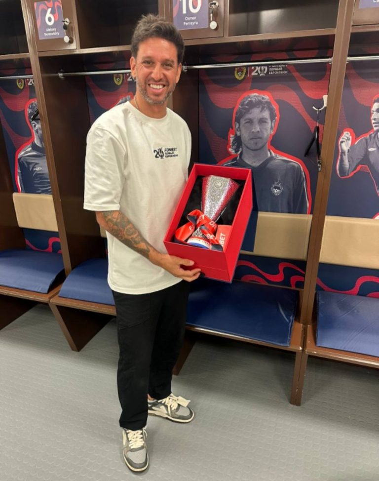 Osmar Ferreyra, orgullo basavilbasense, fue homenajeado en Moscú