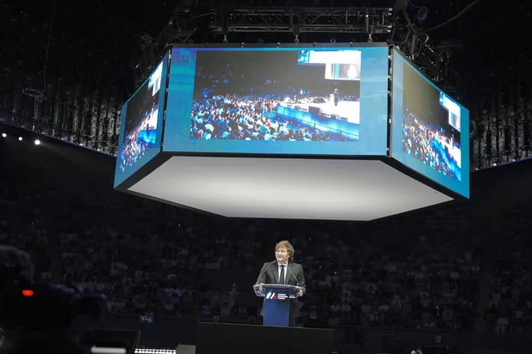 Javier Milei en un foro económico de Madrid: “En 2026, la inflación en la Argentina será historia del pasado”