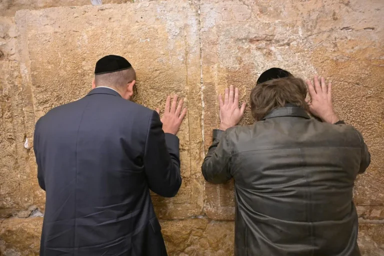 Milei está en Israel