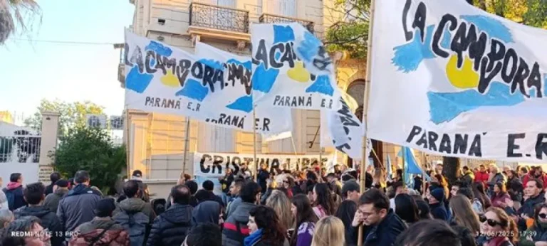 Condena firme a Cristina: El PJ Entre Ríos instó a la “organización popular” para construir “Justicia Social”