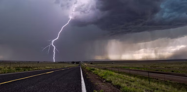 Rige alerta amarilla por tormentas en Entre Ríos