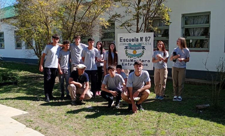 Alumnos del Agro articularon con escuela de Villa Mantero